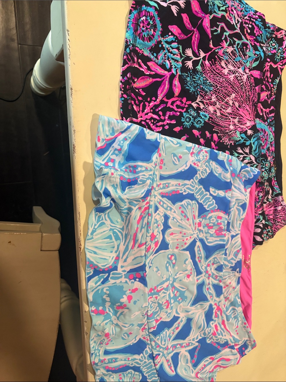 Lilly Pulitzer EUC ocean print skorts large